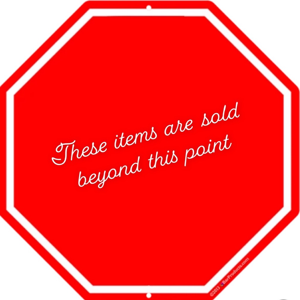 Anything beyond this post is sold :)